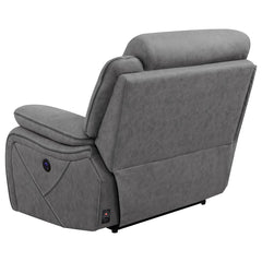 Higgins Grey Raf Power Recliner