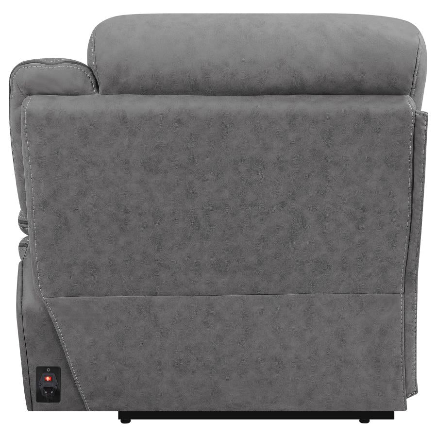 Higgins Grey Raf Power Recliner
