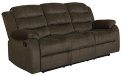Rodman Brown 2 Pc Motion Sofa Set