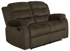 Rodman Brown 2 Pc Motion Sofa Set