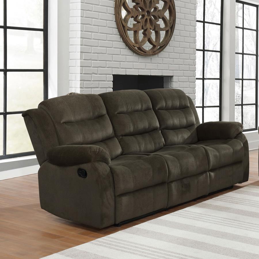 Rodman Brown Motion Sofa