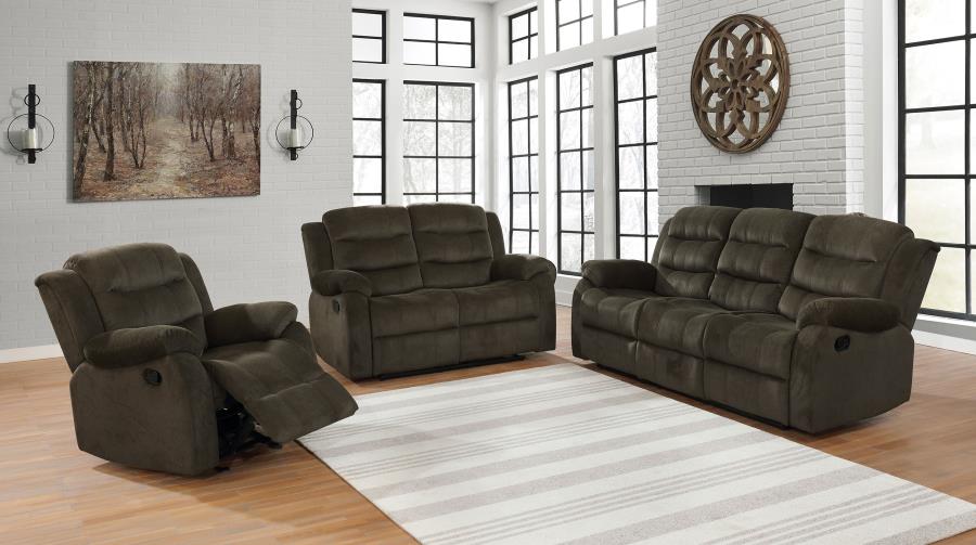 Rodman Brown Motion Sofa