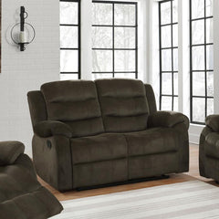 Rodman Brown Motion Loveseat