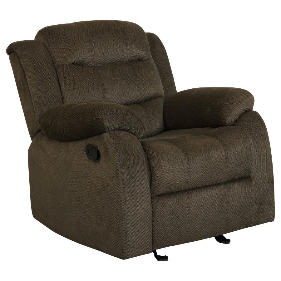 Rodman Brown Glider Recliner