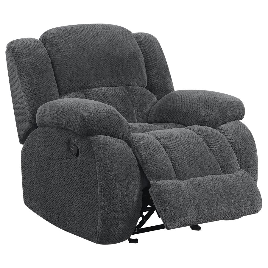 Weissman Grey Glider Recliner