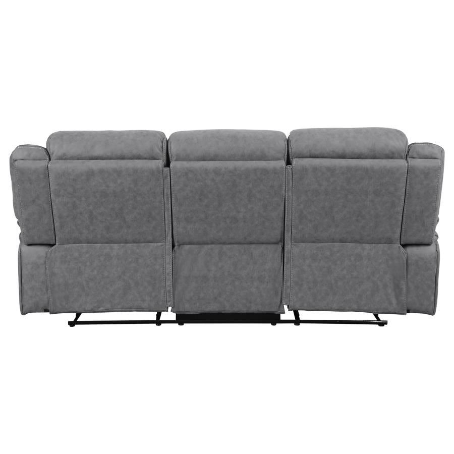 Higgins Grey 3 Pc Motion Sofa Set