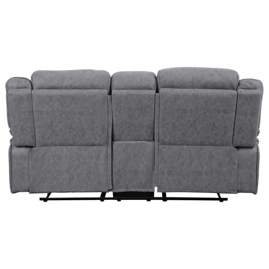 Higgins Grey 3 Pc Motion Sofa Set