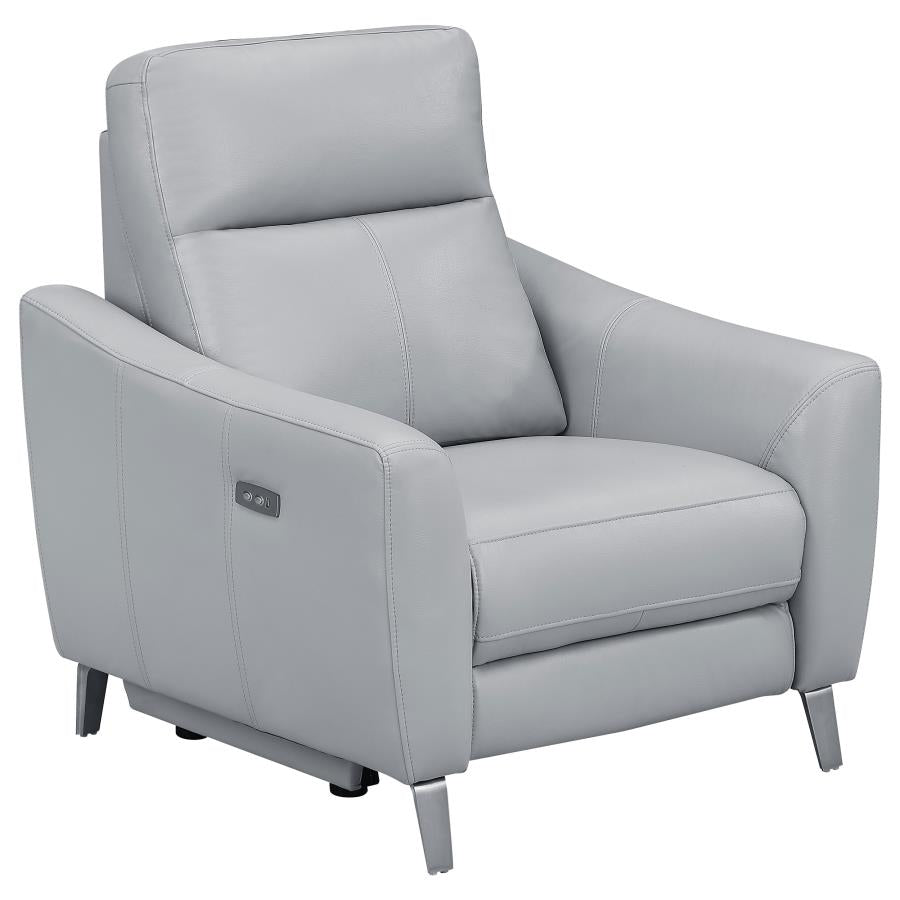 Derek Grey Power Recliner