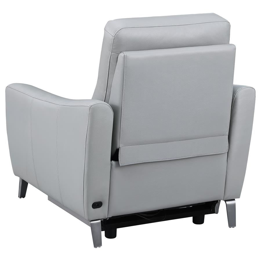 Derek Grey Power Recliner