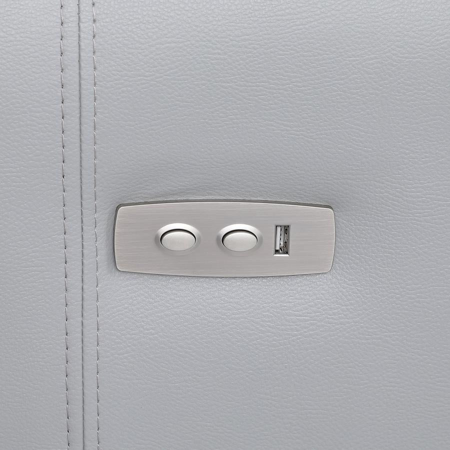 Derek Grey Power Recliner