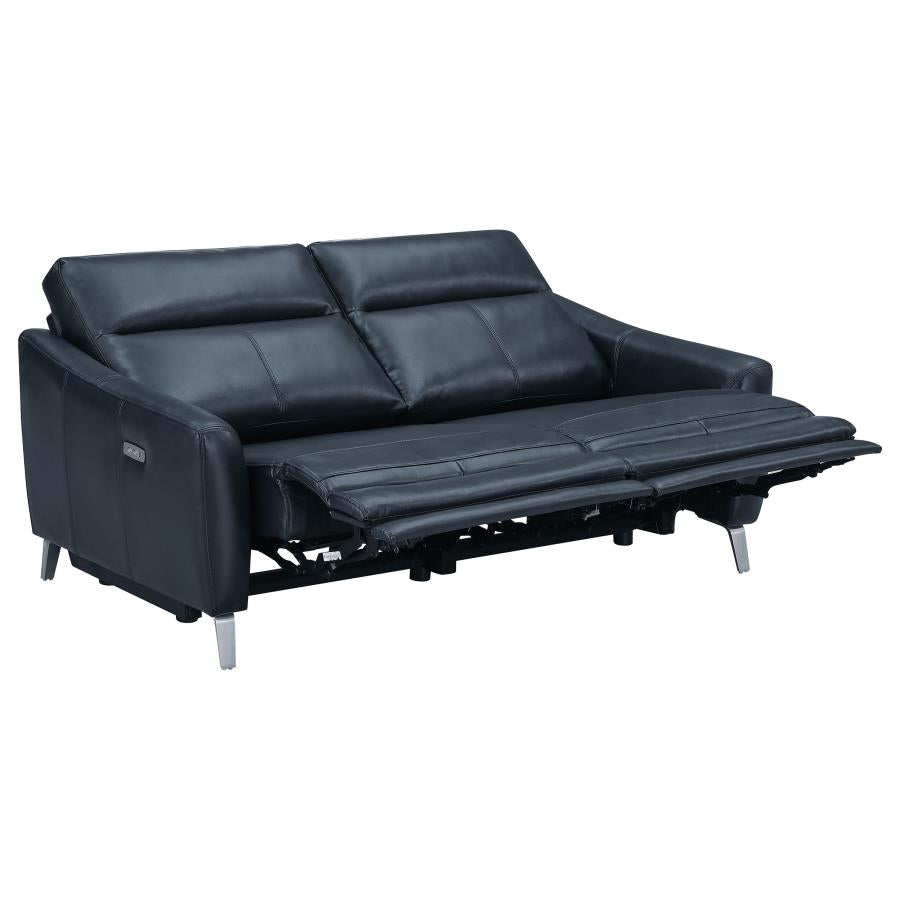 Derek Blue Power Sofa
