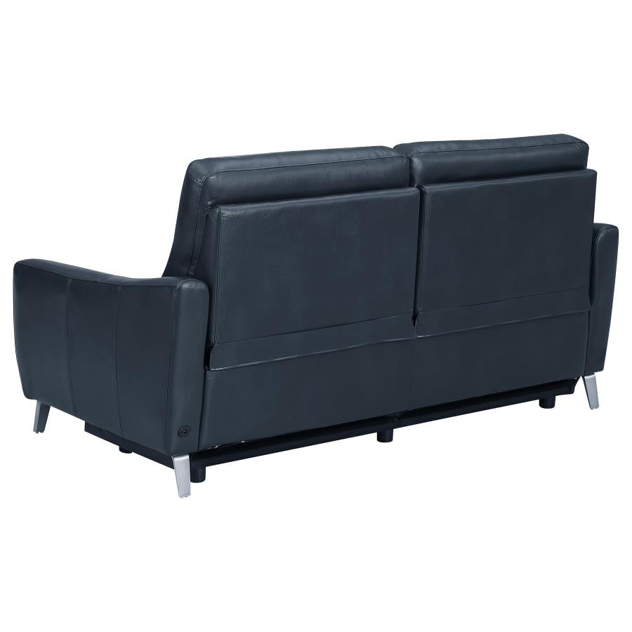 Derek Blue Power Sofa
