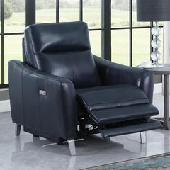 Derek Blue Power Recliner