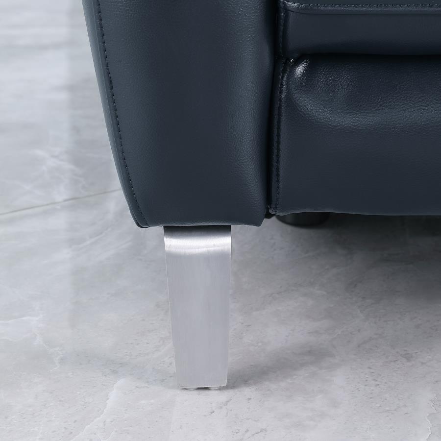 Derek Blue Power Recliner