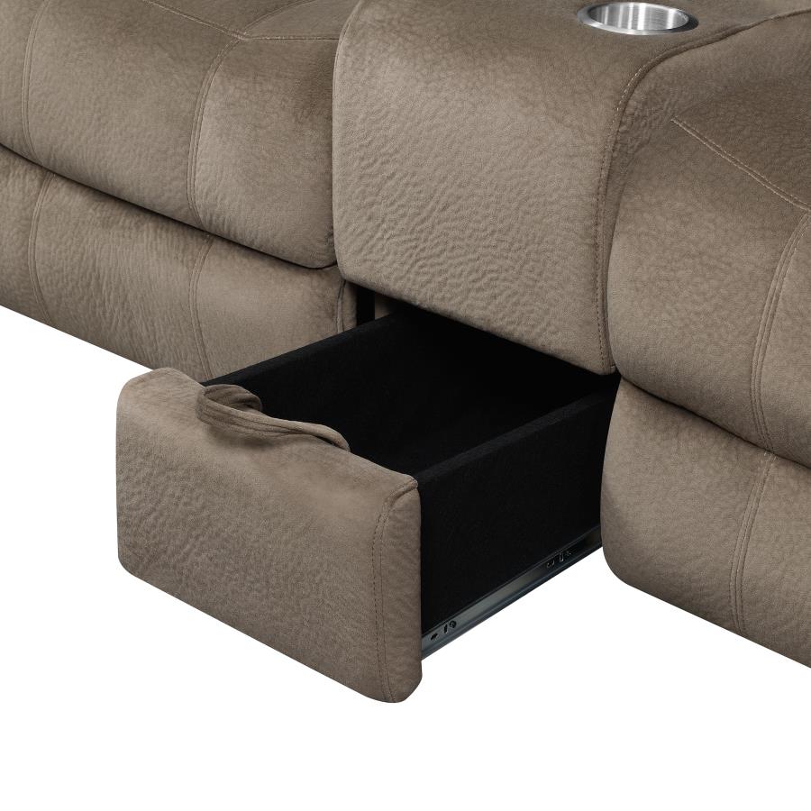 Myleene Brown Glider Loveseat