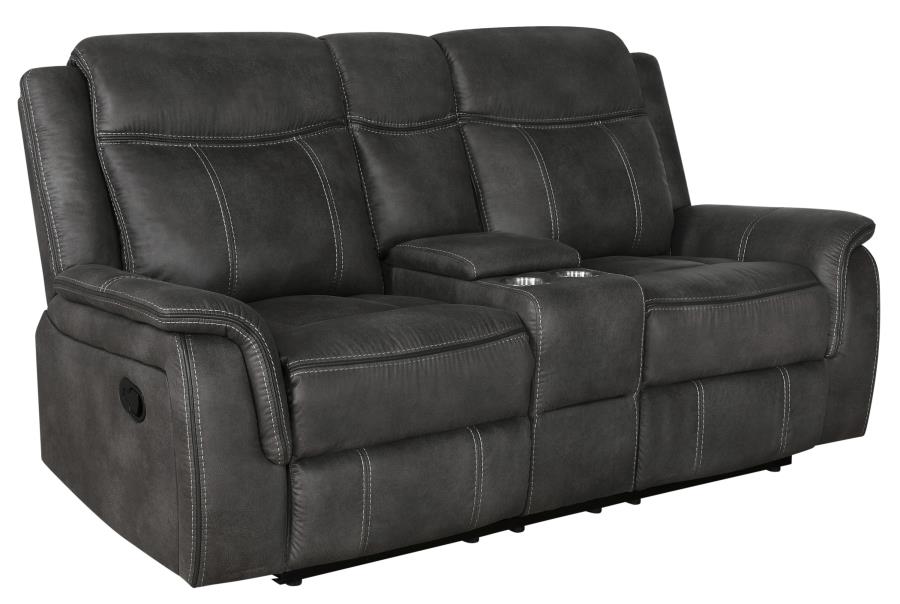 Lawrence Black 3 Pc Motion Sofa Set