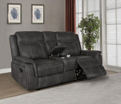 Lawrence Black Motion Loveseat