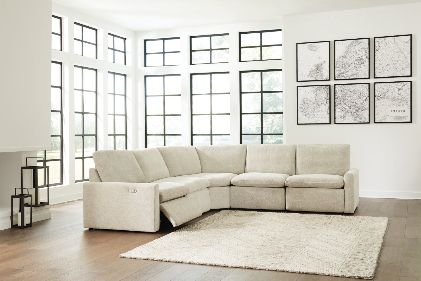 Hartsdale 5-Piece Reclining Sectional