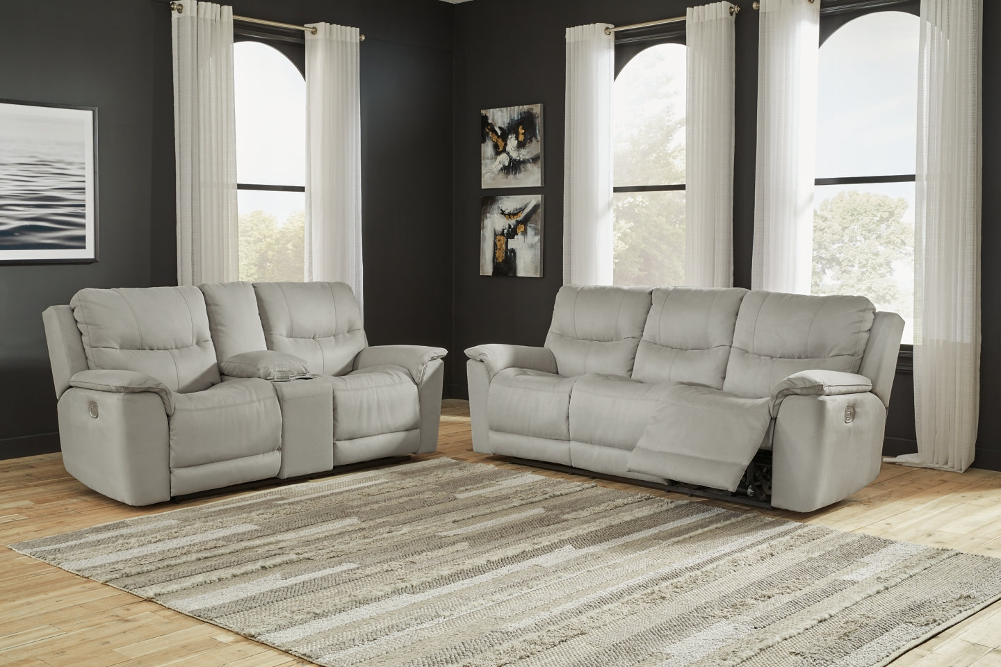 Next-Gen Gaucho Sofa, Loveseat and Recliner - PKG013178