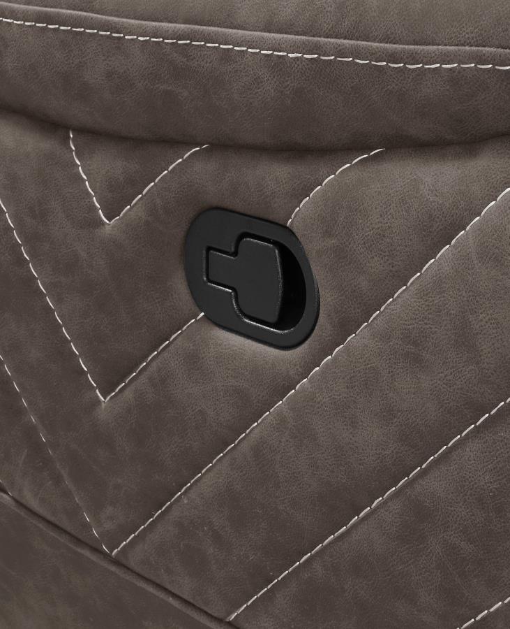 Variel Brown 6 Pc Motion Sectional