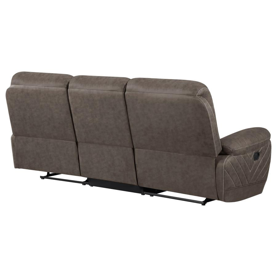 Variel Brown Motion Sofa