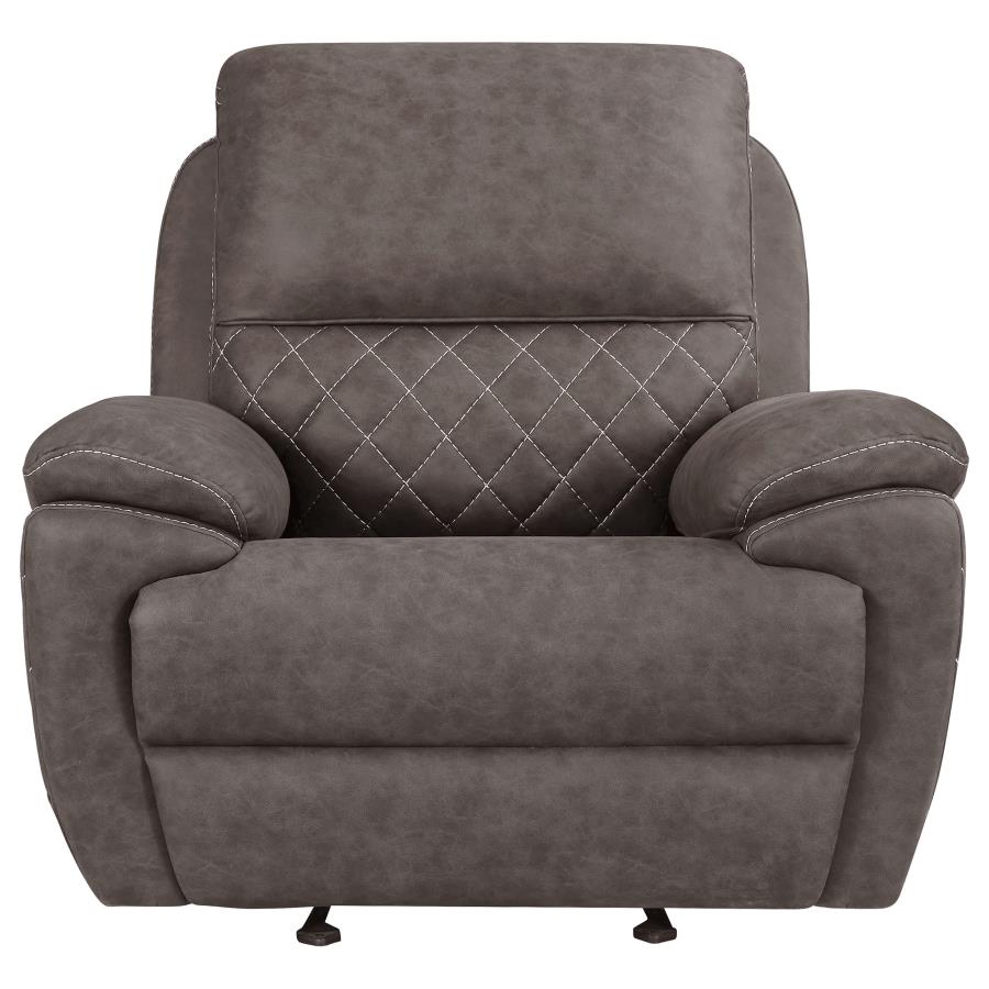 Variel Brown Glider Recliner
