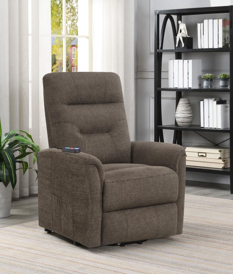Henrietta Brown Power Lift Massage Chair