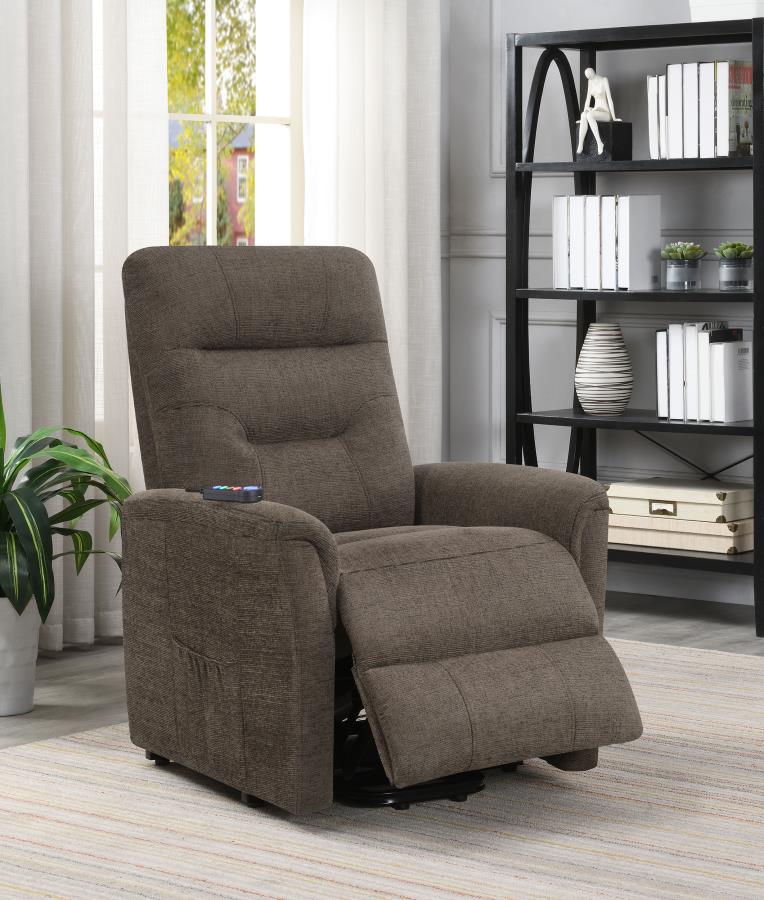 Henrietta Brown Power Lift Massage Chair