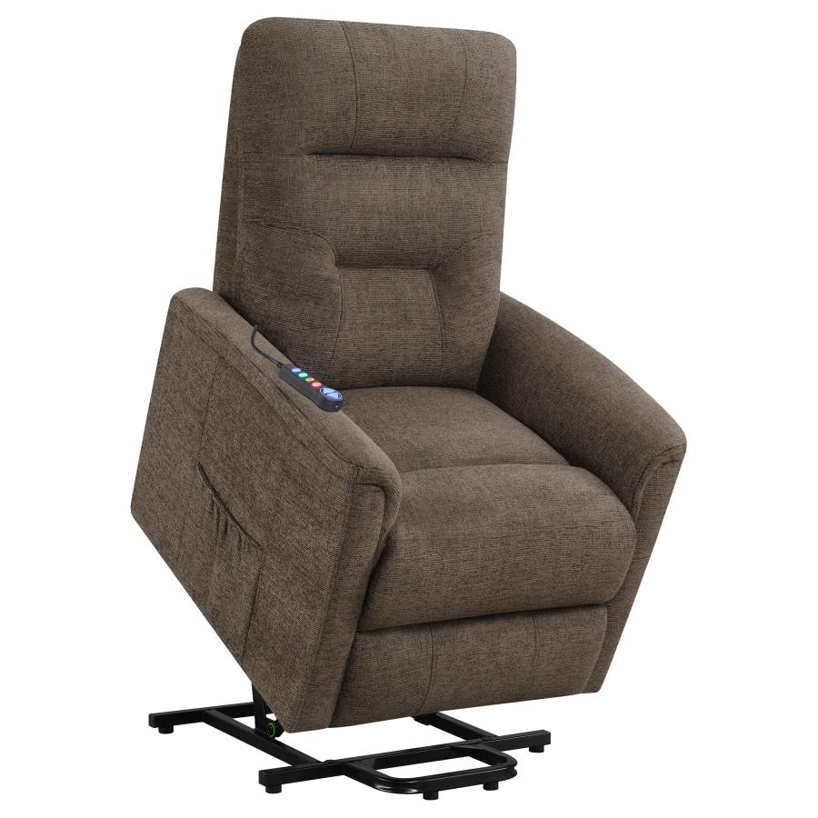 Henrietta Brown Power Lift Massage Chair