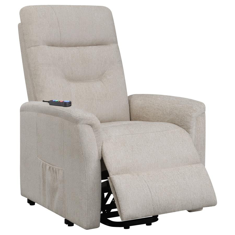 Henrietta Beige Power Lift Massage Chair
