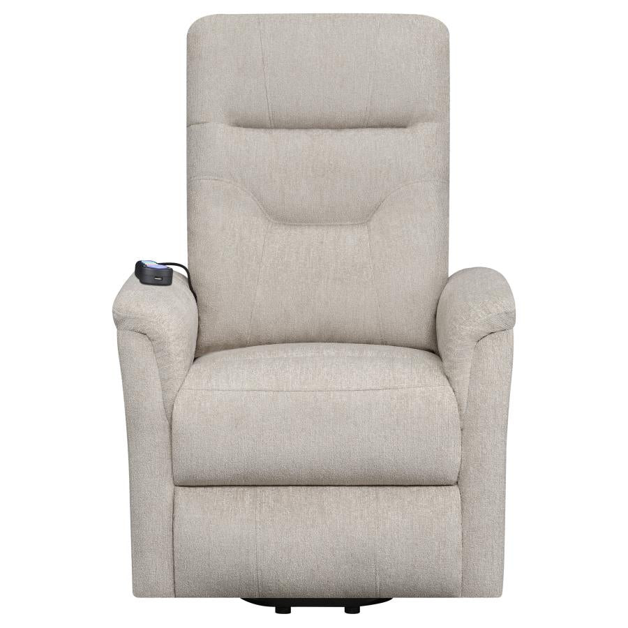 Henrietta Beige Power Lift Massage Chair