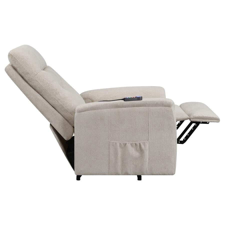 Henrietta Beige Power Lift Massage Chair