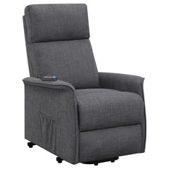 Herrera Grey Power Lift Massage Chair