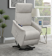 Herrera Beige Power Lift Massage Chair