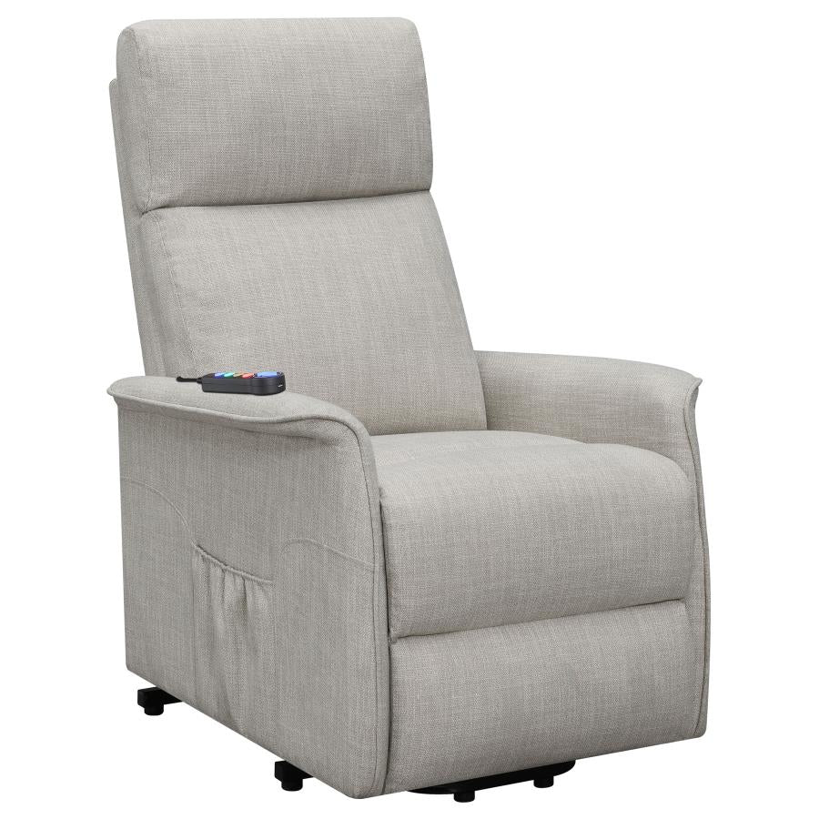 Herrera Beige Power Lift Massage Chair