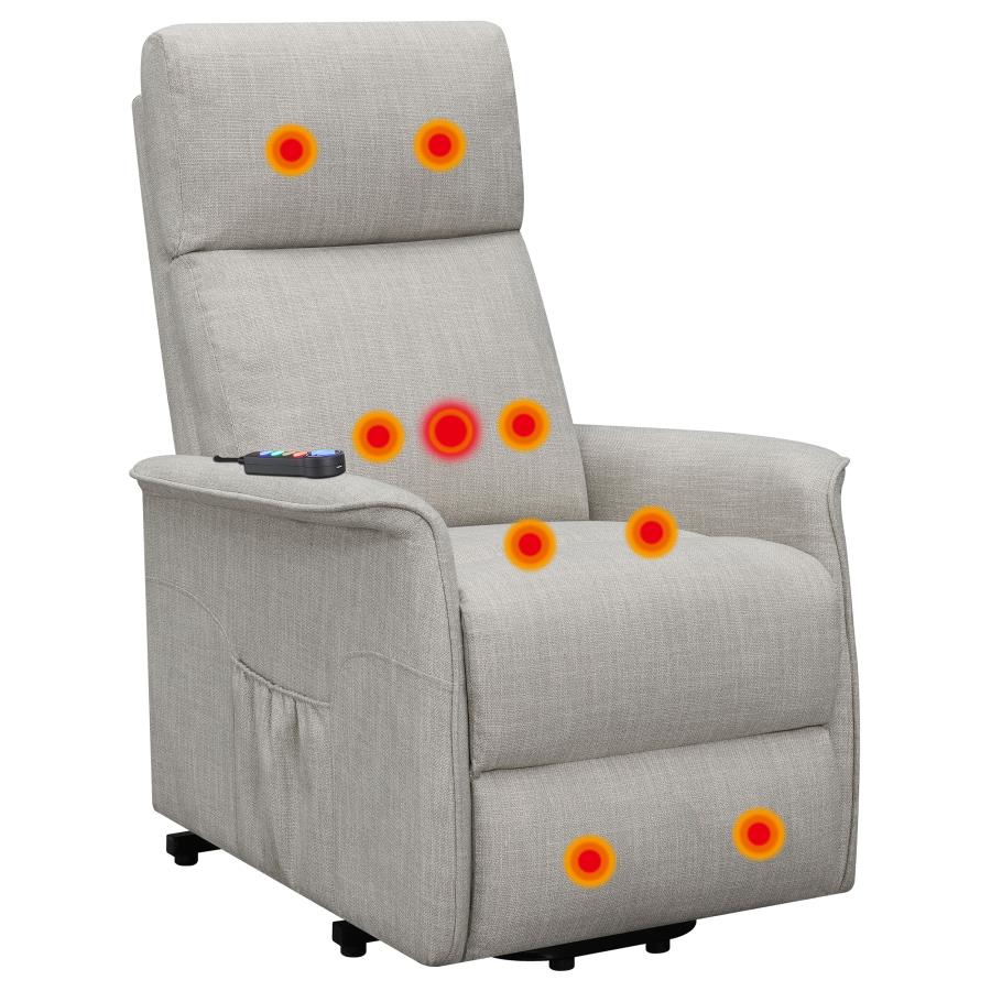 Herrera Beige Power Lift Massage Chair