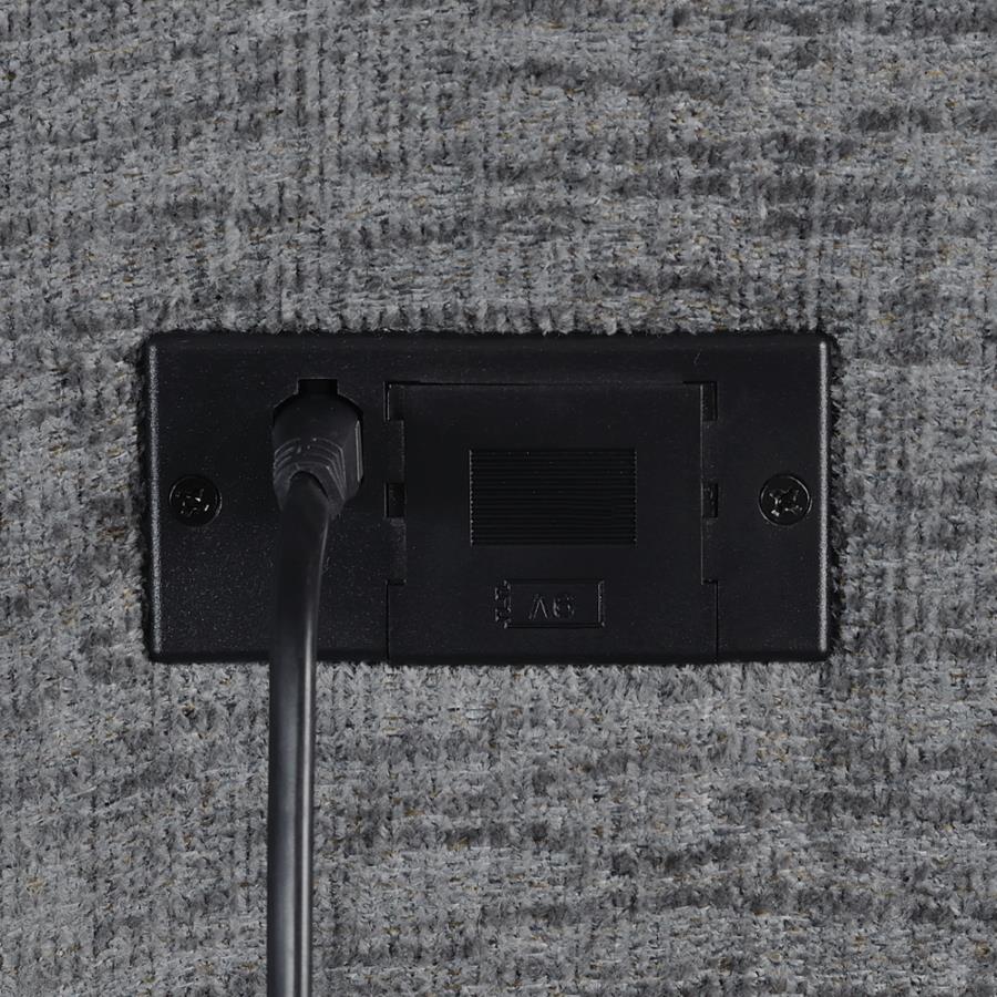 Bahrain Grey Armless Recliner