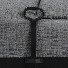 Bahrain Grey Armless Recliner