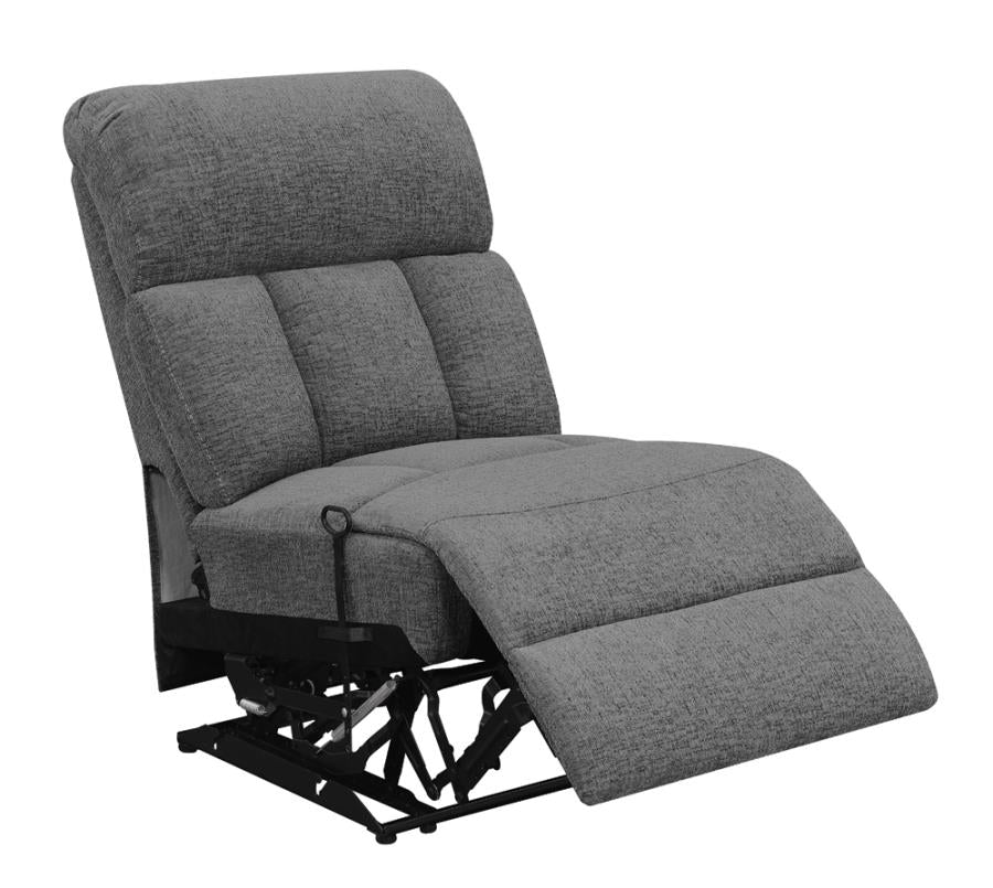 Bahrain Grey Armless Recliner