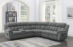 Bahrain Grey 6 Pc Motion Sectional
