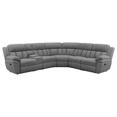 Bahrain Grey 6 Pc Motion Sectional