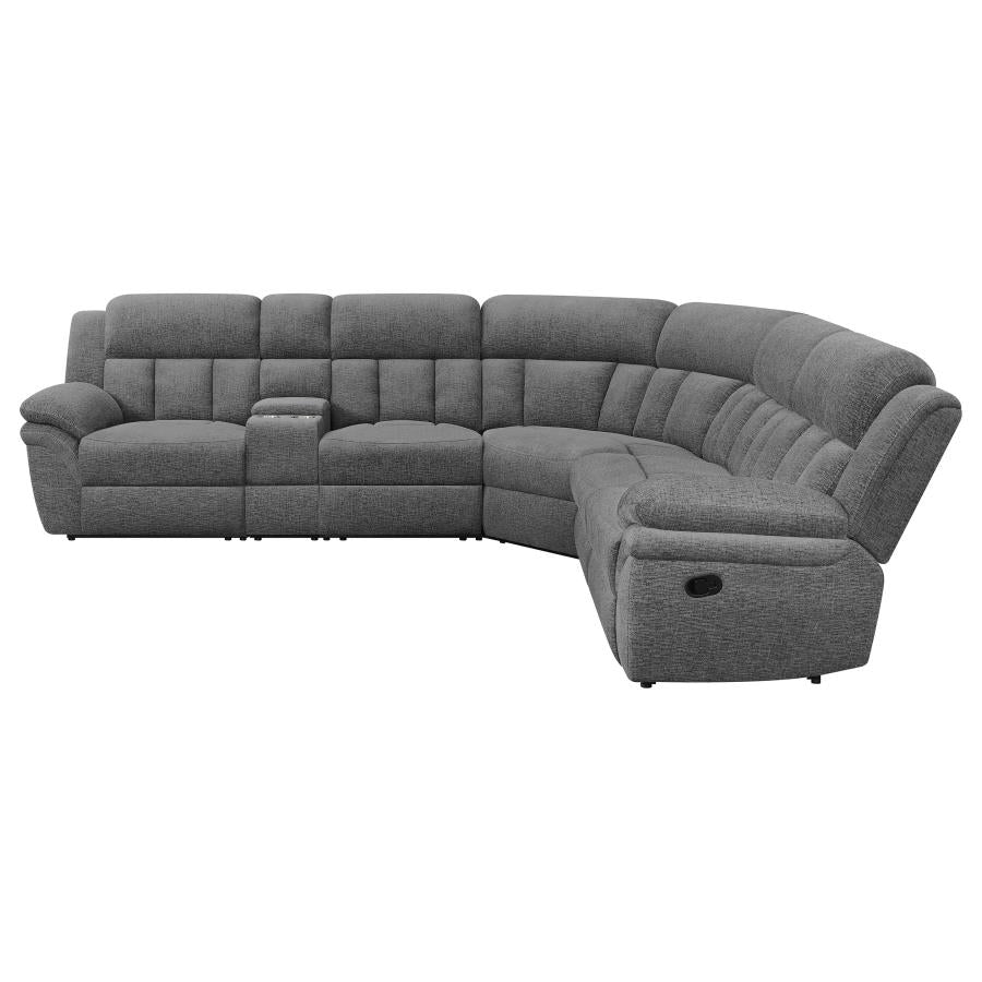 Bahrain Grey 6 Pc Motion Sectional