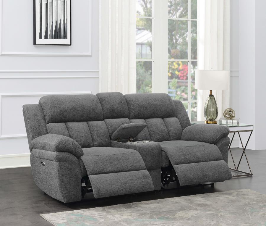 Bahrain Grey Power Loveseat