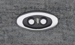 Bahrain Grey Power Loveseat