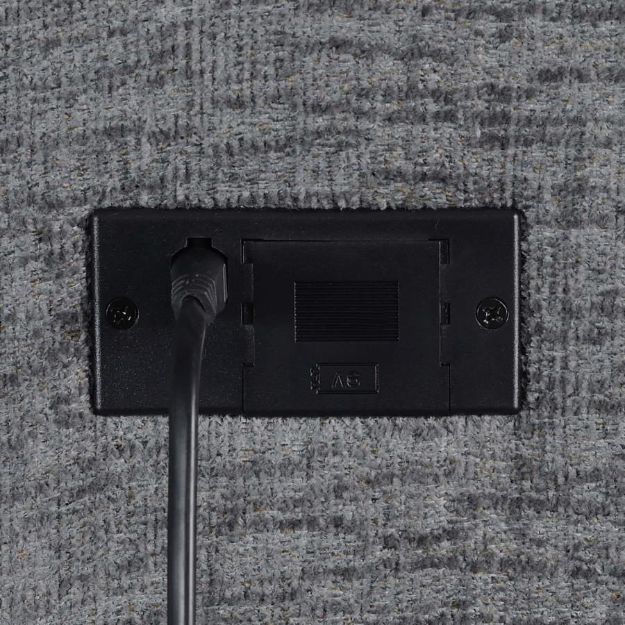 Bahrain Grey Power Loveseat