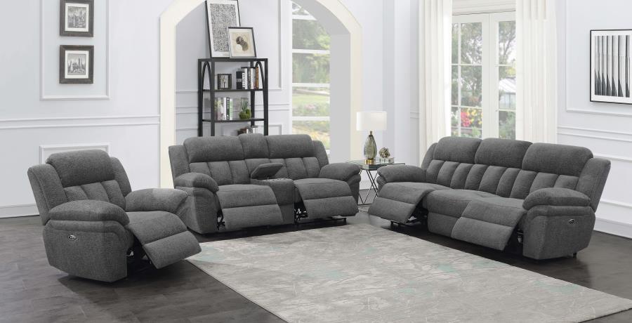 Bahrain Grey Power Loveseat
