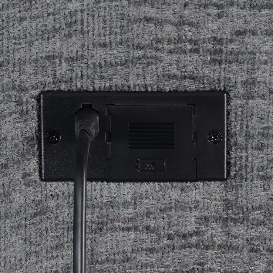 Bahrain Grey Motion Loveseat