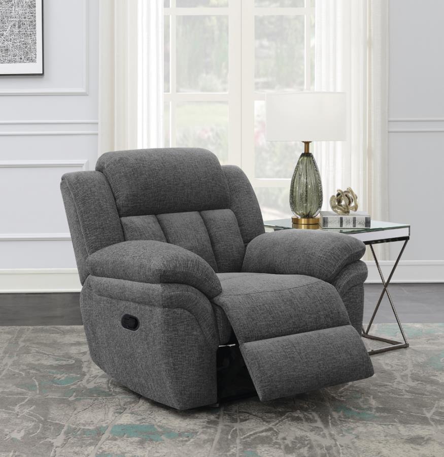 Bahrain Grey Glider Recliner