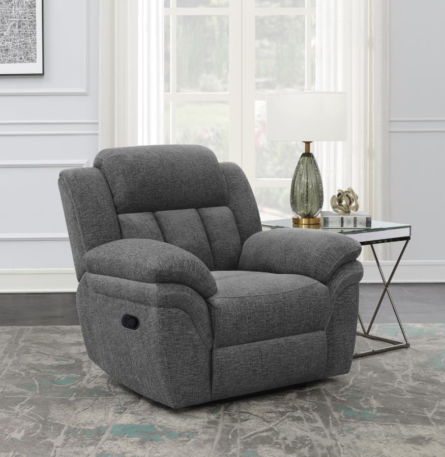 Bahrain Grey Glider Recliner