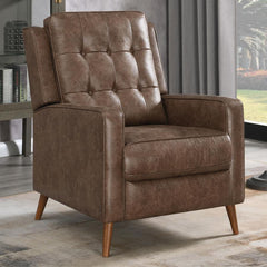 Davidson Brown Push Back Recliner
